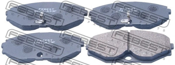 FEBEST 1994-2004 Nissan Maxima Pad Kit Disc Brake Front 0201-A33F