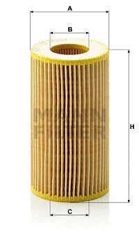 MANN-FILTER DEUTZ Oil Filter HU718/1K