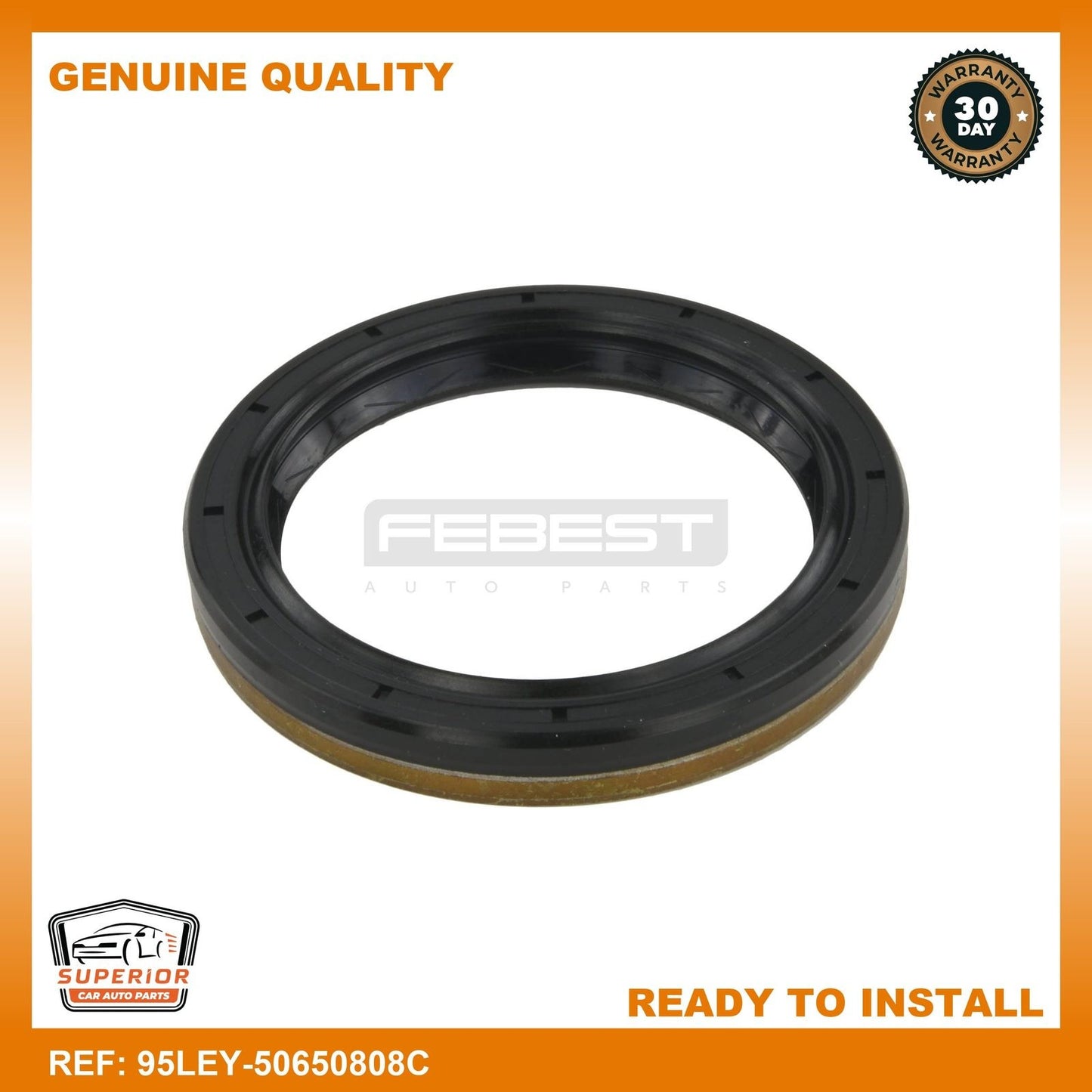 FEBEST VAG Shaft Seal Manual Transmission Main Shaft 95LEY-50650808C