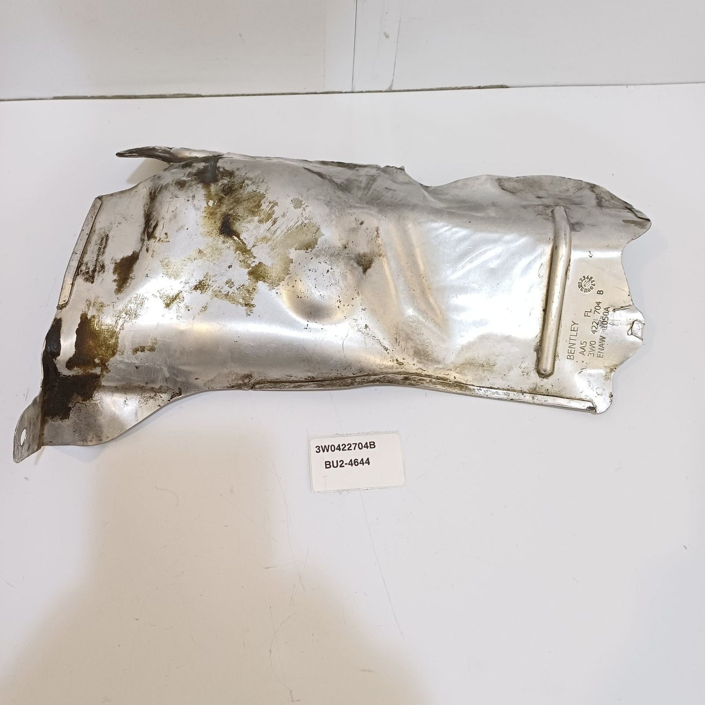 2006-2012 Bentley Continental Flying Spur Heat Shield 3W0422704B