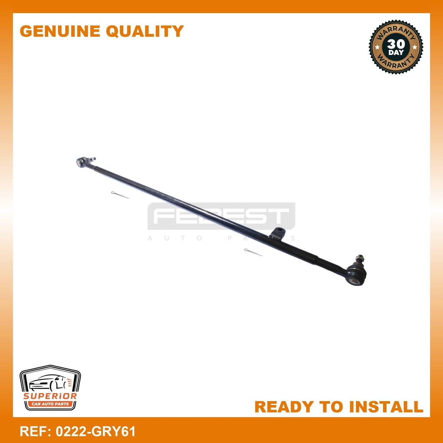 Febest Steering Tie Rod 0222-GRY61