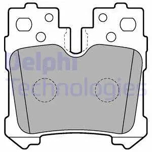 DELPHI LEXUS Brake Pad Set LP2214