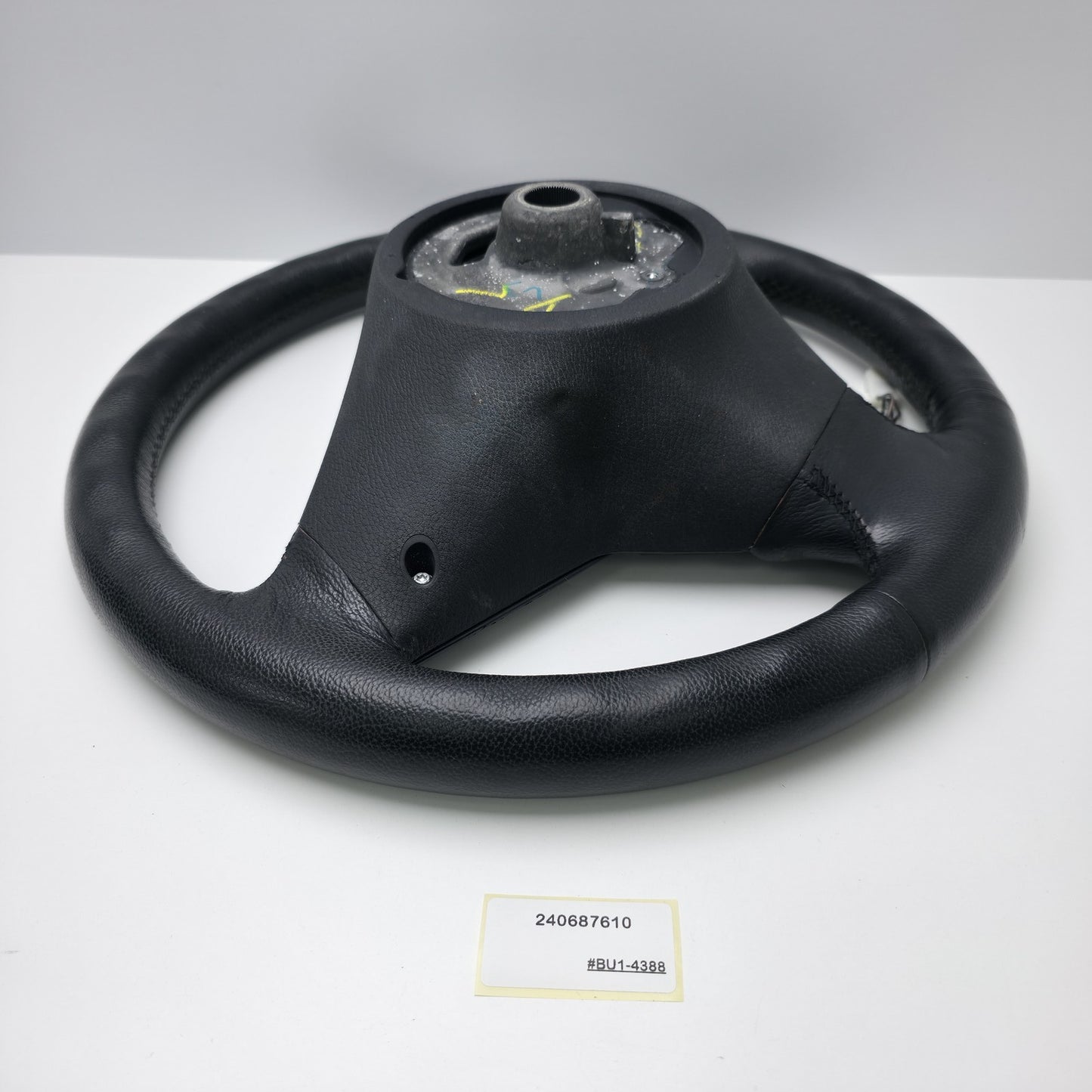 2007-2013 BMW X5 Steering Wheel Leather Black 240687610
