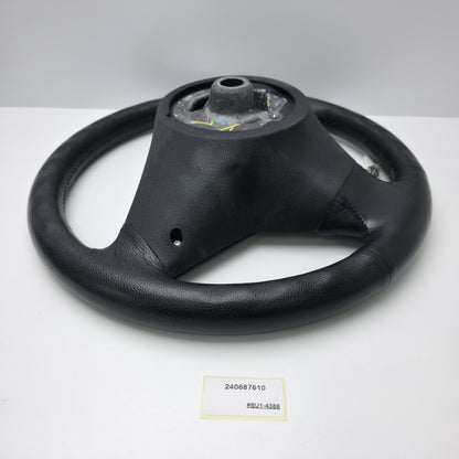 2007-2013 BMW X5 Steering Wheel Leather Black 240687610