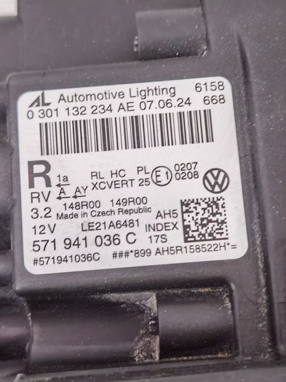 2023-2025 Volkswagen Tiguan III LED Right Front Headlight 571941036C