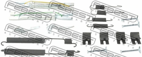 Febest VAG 6RU698545A Brake Shoe Fitting Kit 2304-POL