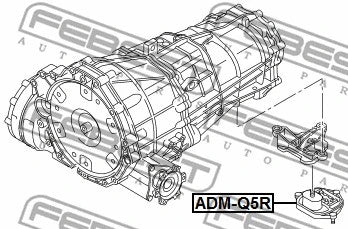 FEBEST 2009-2017 Audi Q5 Rear Transmission Mount ADM-Q5R