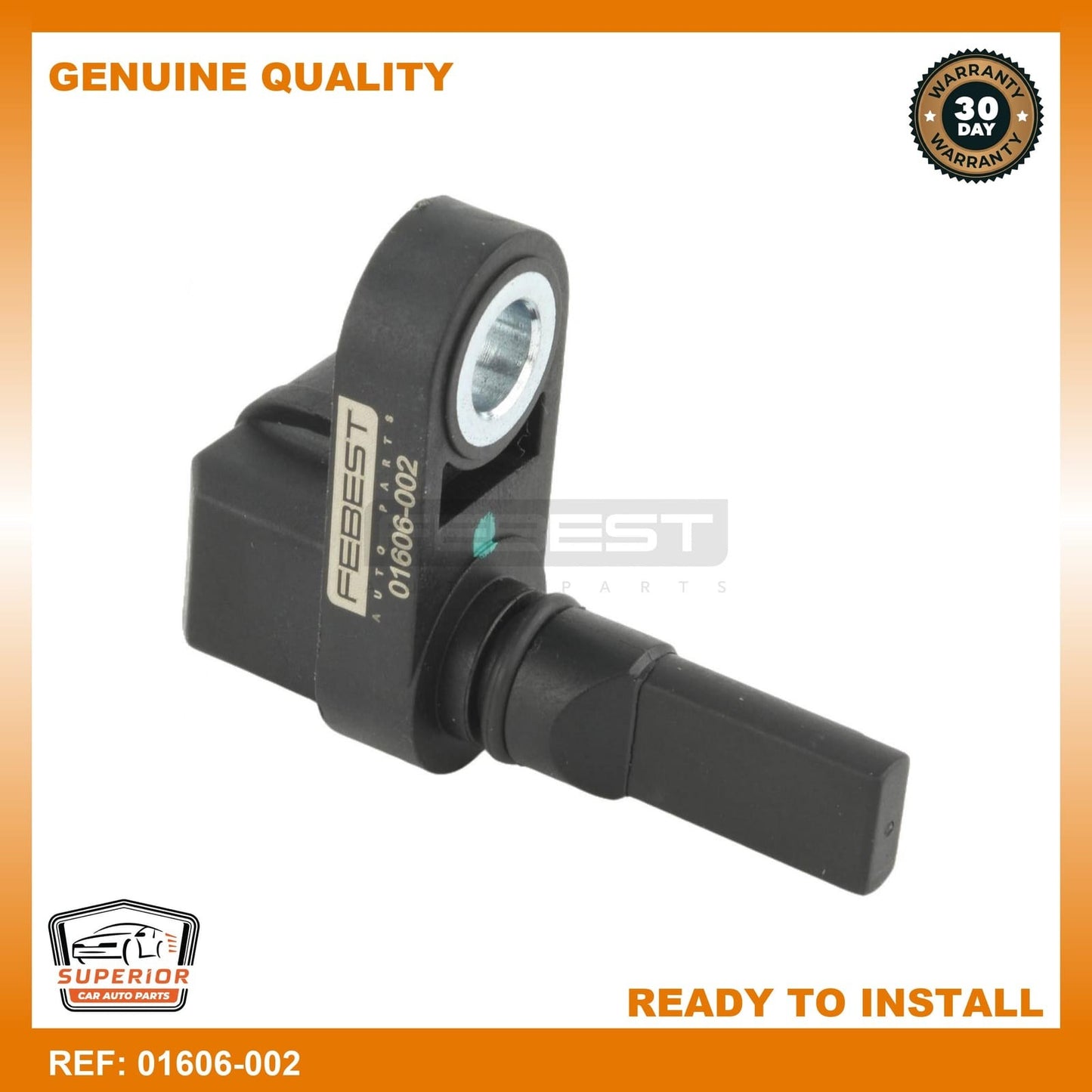 FEBEST 2007-2014 Toyota FJ Cruiser Abs Sensor Rear Right 01606-002