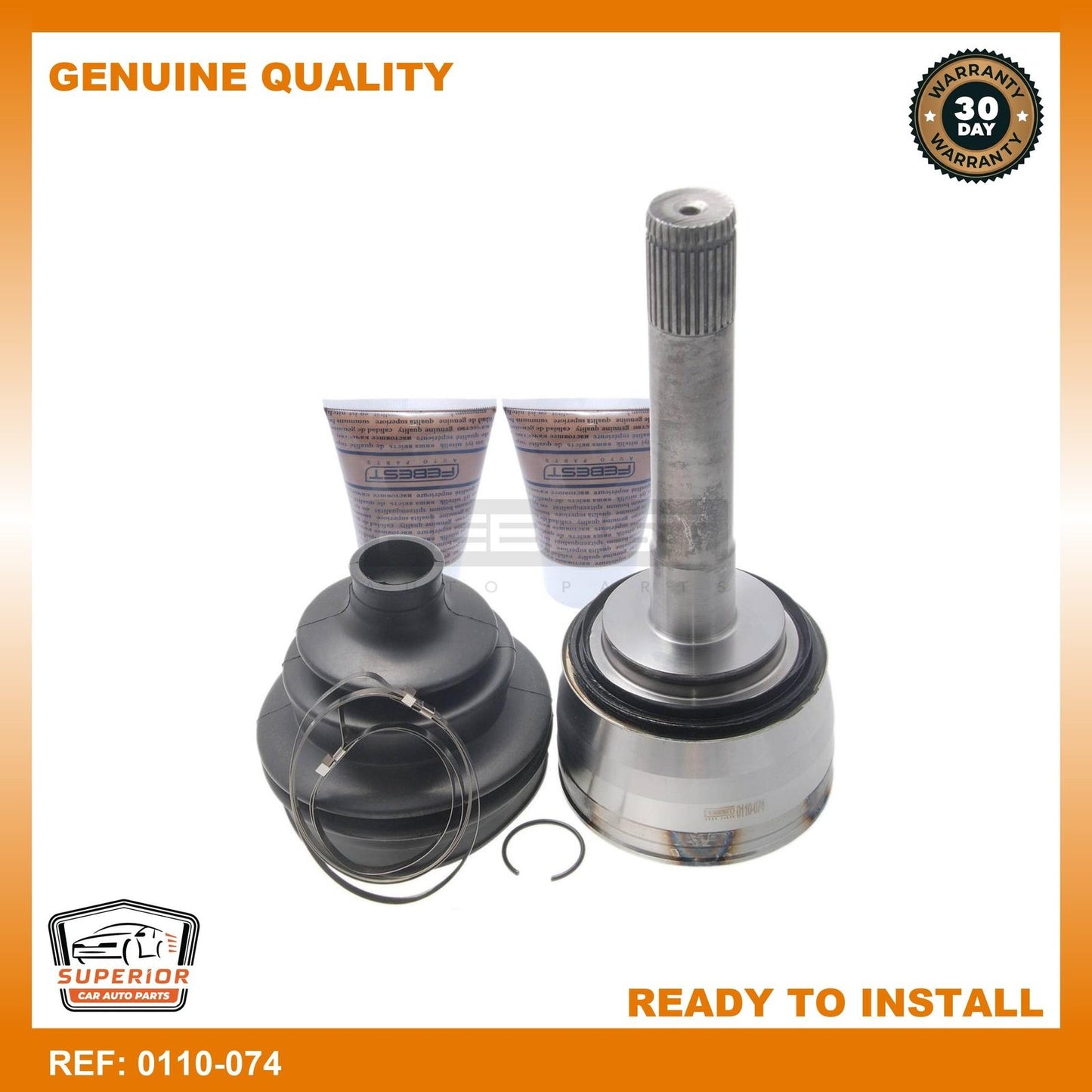 FEBEST 2006-2007 Toyota Land Cruiser Outer CV Joint 0110-074