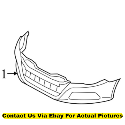 2012 Volkswagen CC Front Bumper Cover Used OEM 3C8807217MGRU