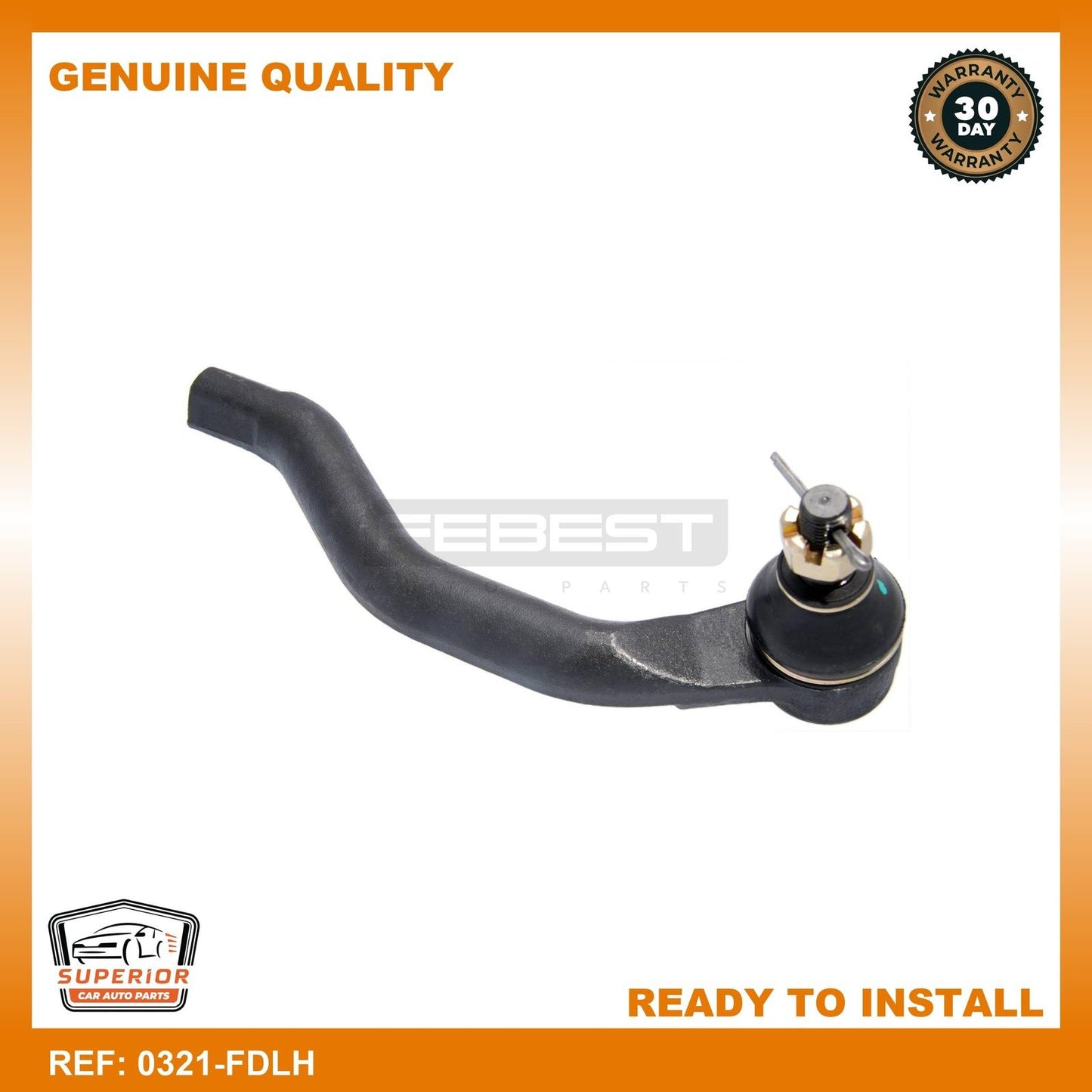 FEBEST HONDA Steering Tie Rod End Left 0321-FDLH