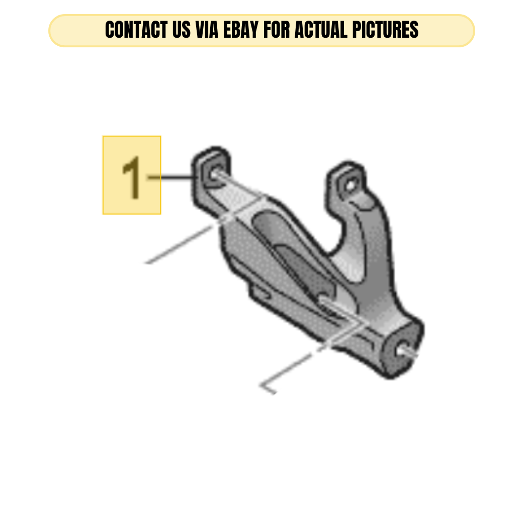 2010-2012 AUDI A4 ENGINE MOUNT BRACKET SUPPORT (UPPER) USED OEM 8K0199307CC