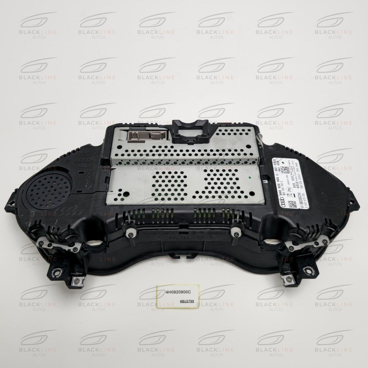 2012 Audi A8 Instrument Cluster Speedometer Combination Instrument 4H0920900