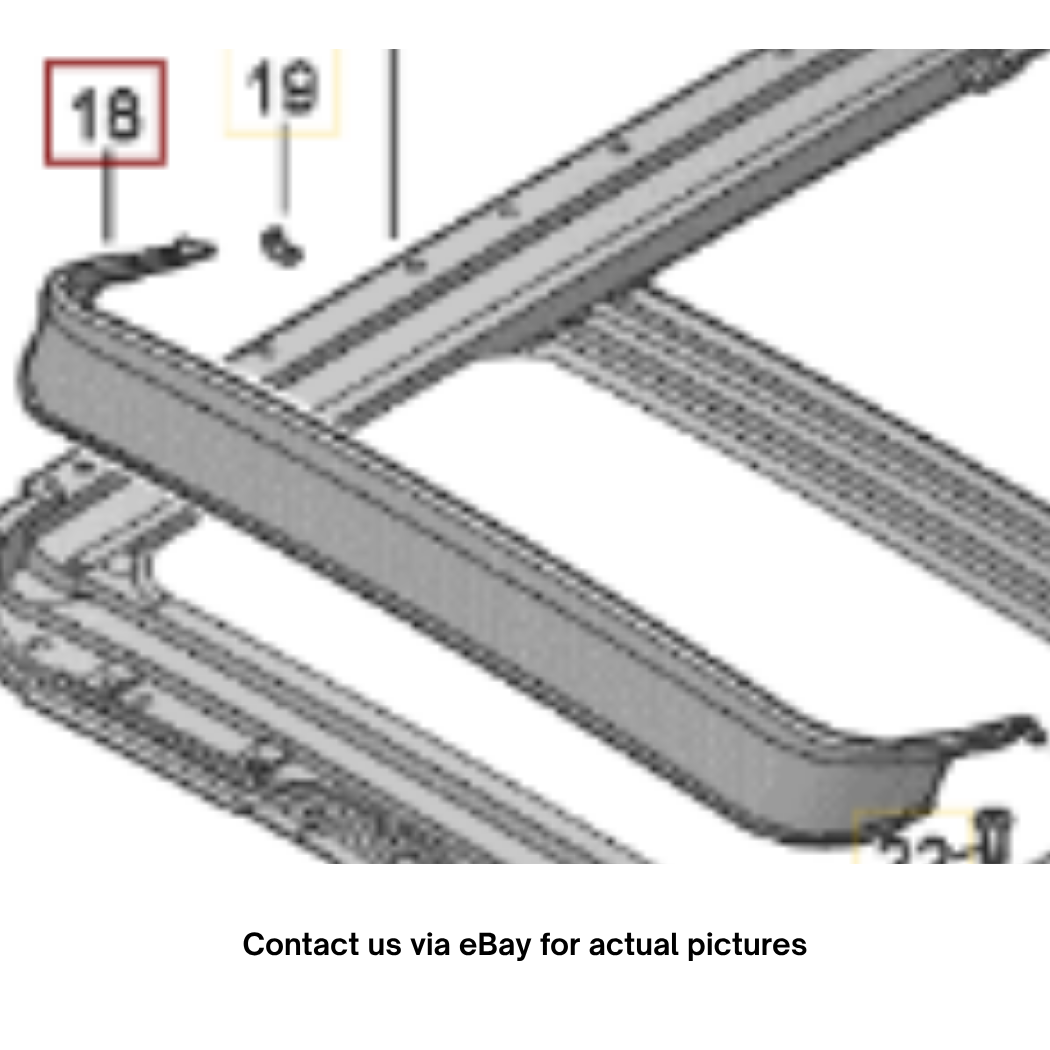2011–2015 VW Jetta Sunroof Deflector Used OEM 5C6877651