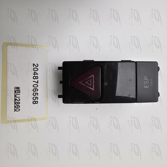 2007-2015 Mercedes-Benz C-Class W204 Hazard Light Switch 2048706558