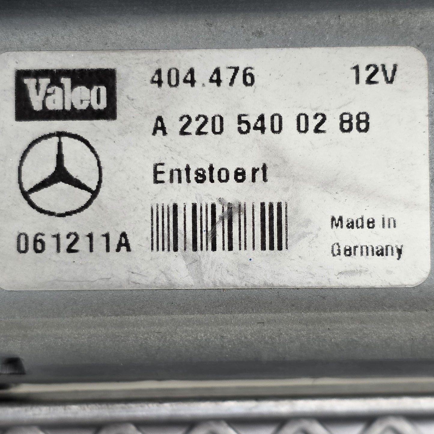 2001-2007 Mercedes-Benz W203 Steering Column Height Adjustment Motor A2205400288