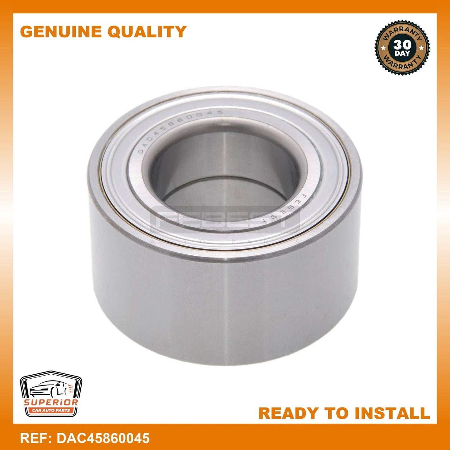 FEBEST TOYOTA Front Wheel Bearing DAC45860045