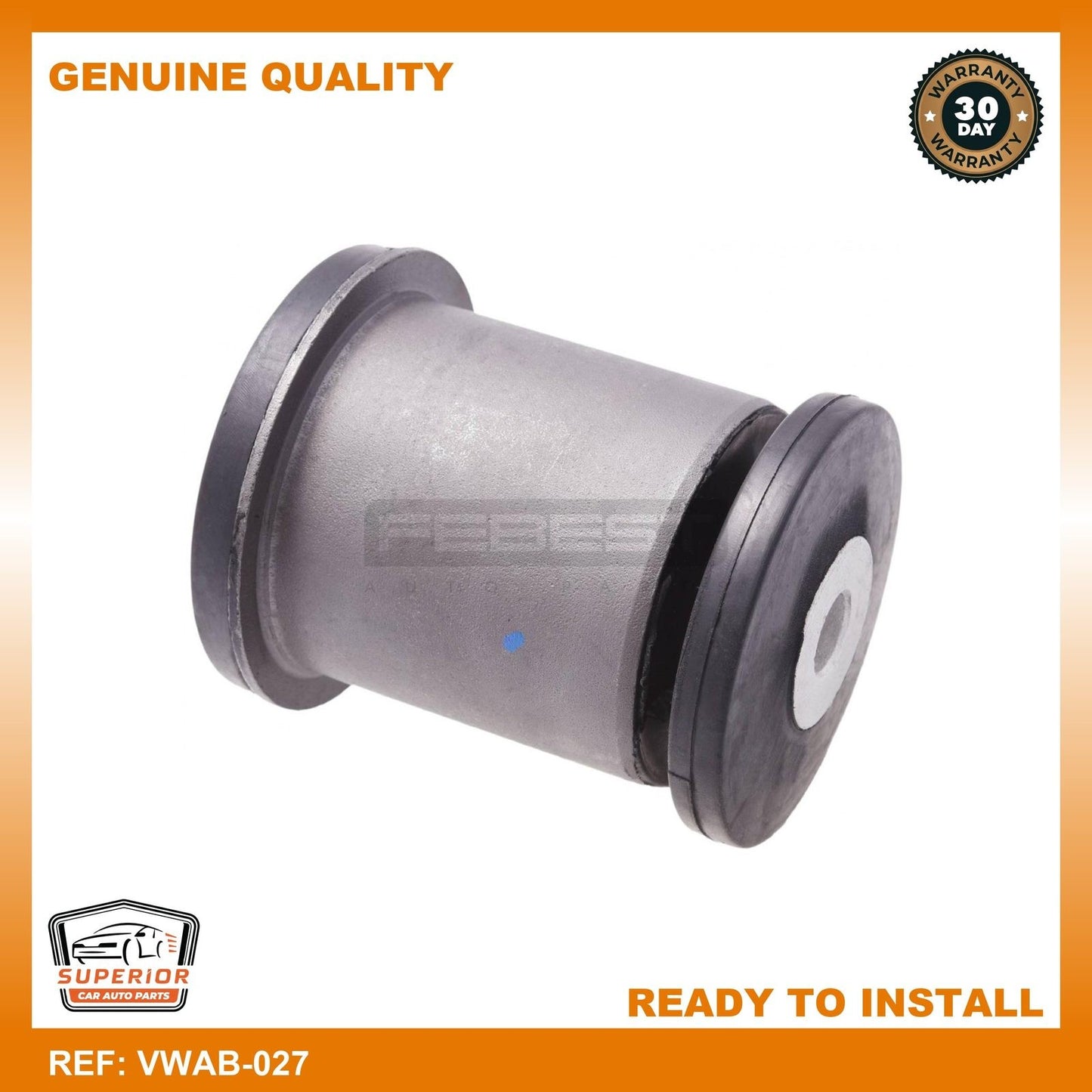 FEBEST MITSUBISHI Leaf Spring Bushing VWAB-027