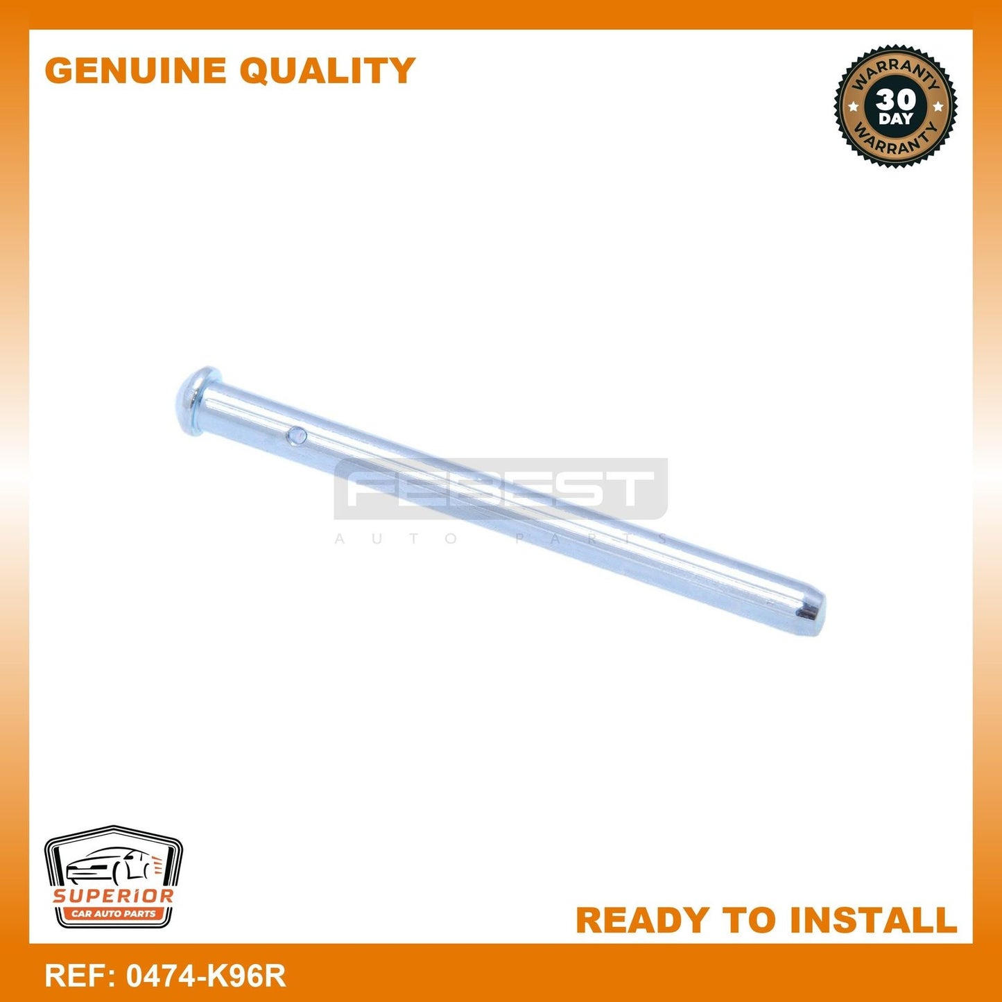 FEBEST 2008 Mitsubishi Montero Sport Rear Caliper Slide Pin 0474-K96R