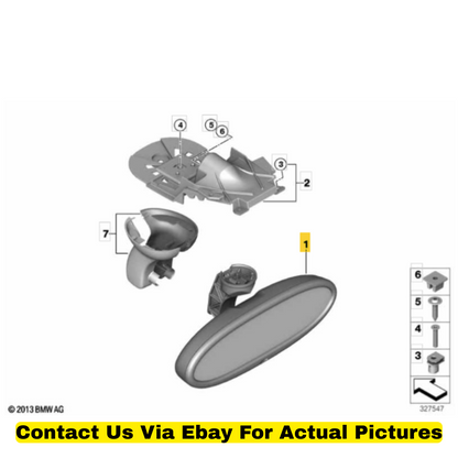 2012 Mini Cooper Countryman Interior Rear‑View  Mirror Used OEM 51169302882