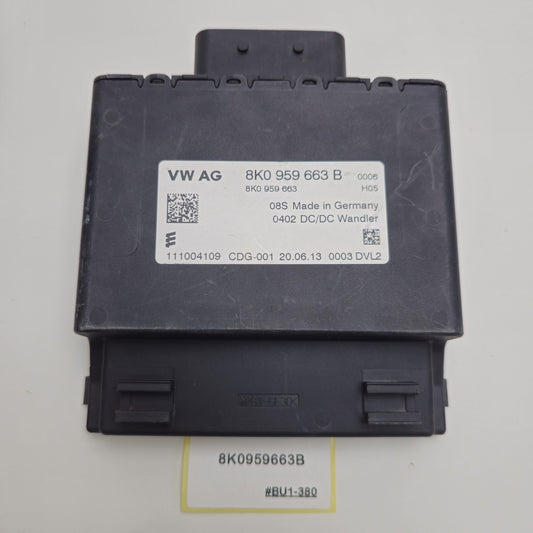 2009-2011 Audi A4 Voltage Stabilizer Control Module 8K0959663B