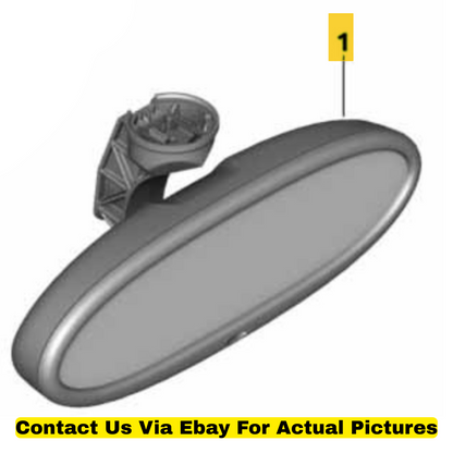2012 Mini Cooper Countryman Interior Rear‑View  Mirror Used OEM 51169302882