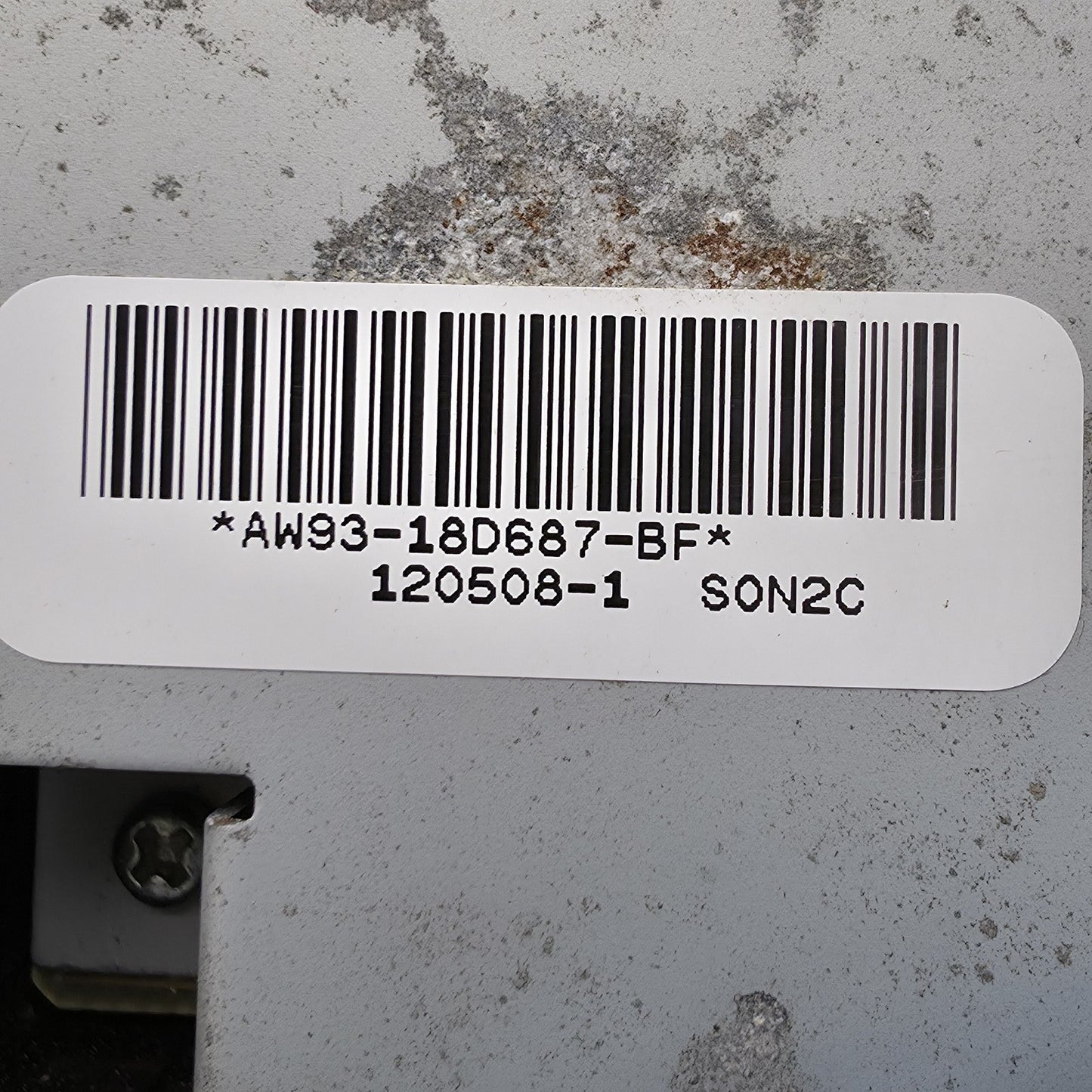 2009-2016 Jaguar XJ Rear Heater Control Panel AW9318D687BF