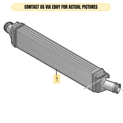 2010-2012 AUDI A4 INTERCOOLER CORE USED OEM 8K0145805G