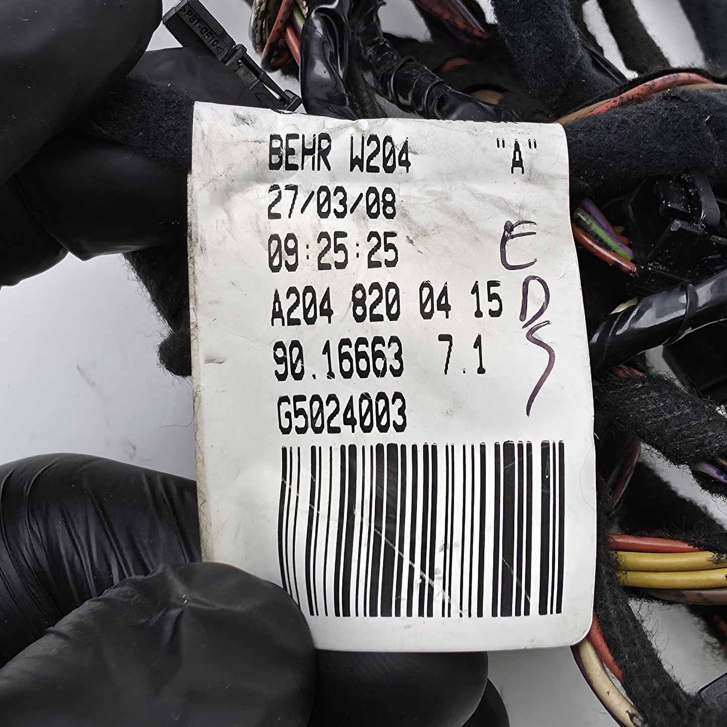 2007-2014 Mercedes-Benz W204 Electrical Line A2048200415