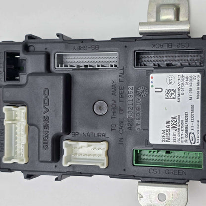 2007-2008 Infiniti G35 Controller Assembly - BCM 284B1JK62A