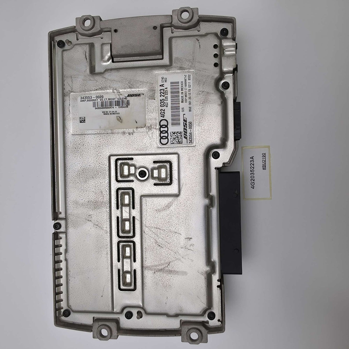 2012-2013 Audi A6 Bose Sound System Amplifier 4G2035223A