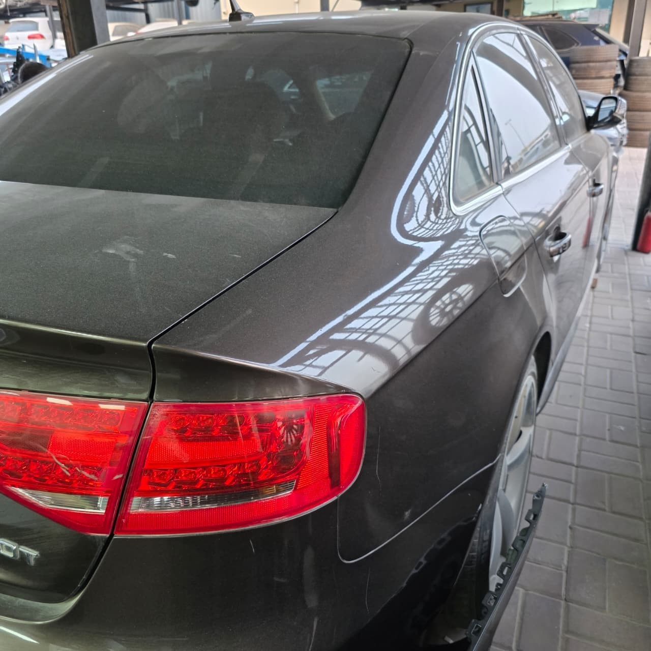 2012 Audi A4 Upper Left A-Pillar Trim Panel Used OEM 8K0867233