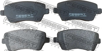 FEBEST LADA Pad Kit, Disc Brake, Front 0201-E11F