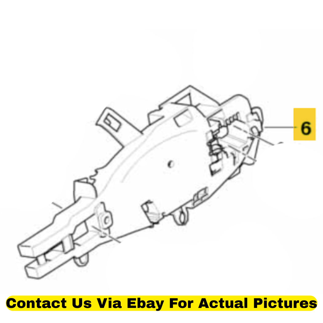 2012 BMW X6 Front Left Outside Door Handle Base Used OEM 51217193263