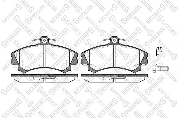 STELLOX Mitsubishi Disc Brake Pad Set - 3345670