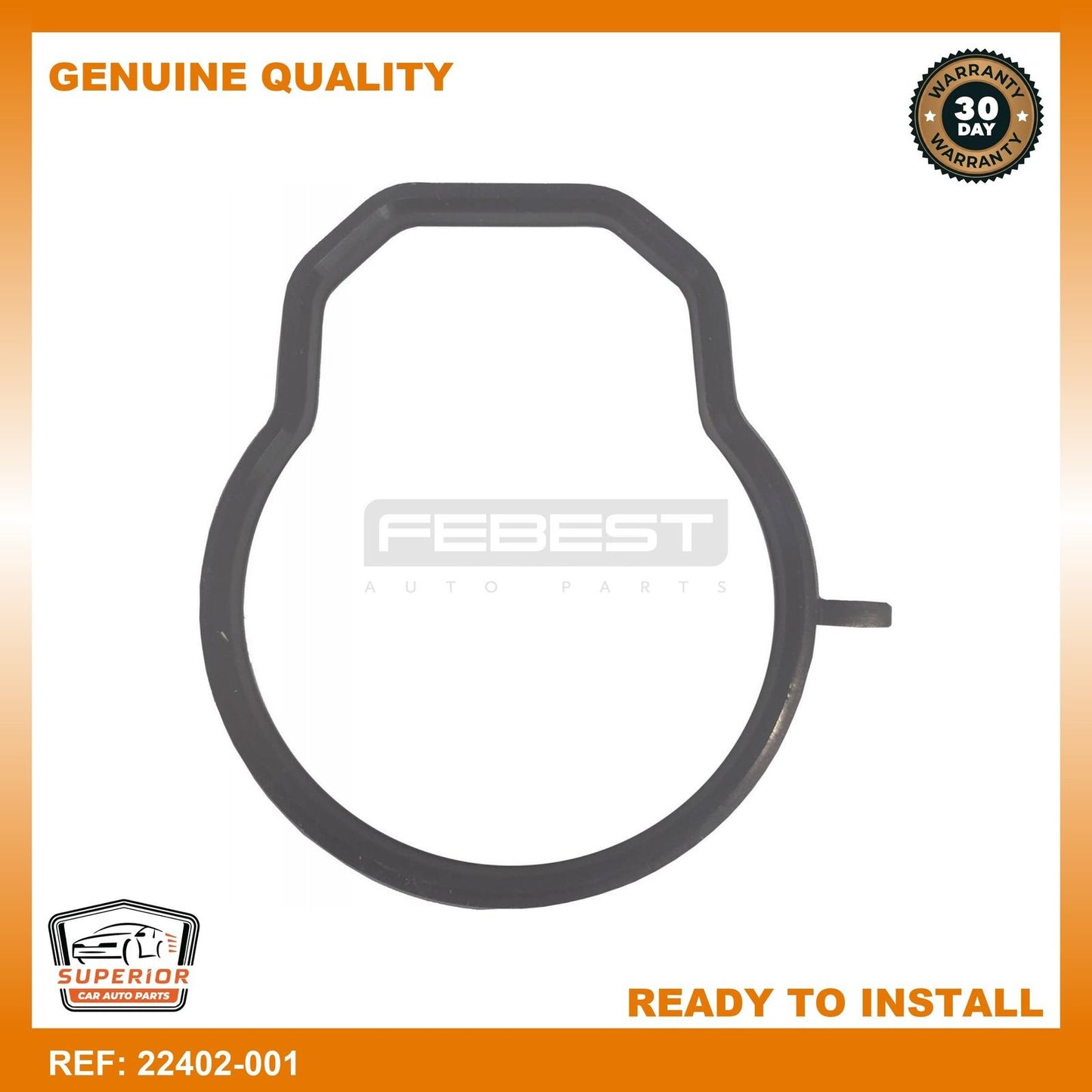 FEBEST 2010-2018 Hyundai Accent Gasket, Throttle Body 22402-001