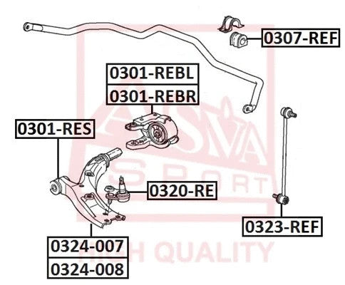 Febest Stabilizer Link 0323-REF