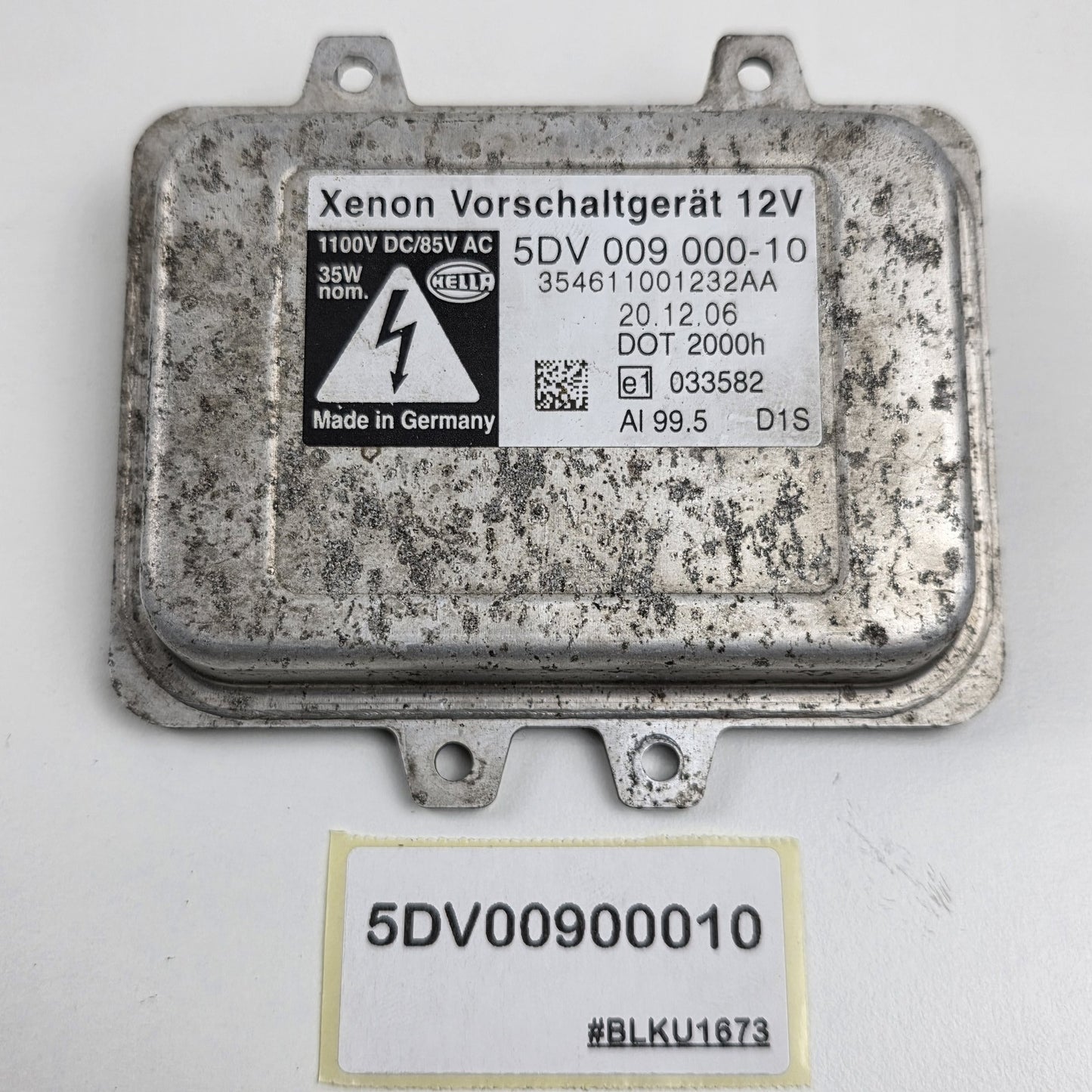 2008-2014 Mercedes G-Class Xenon Headlight Ballast Control Unit 5DV00900010