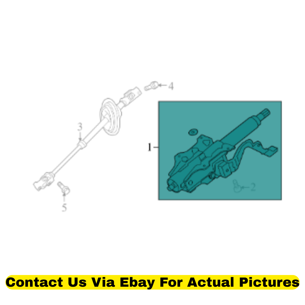 2011 Chevrolet Camaro Steering Column and Steering Shaft Used OEM 23486916
