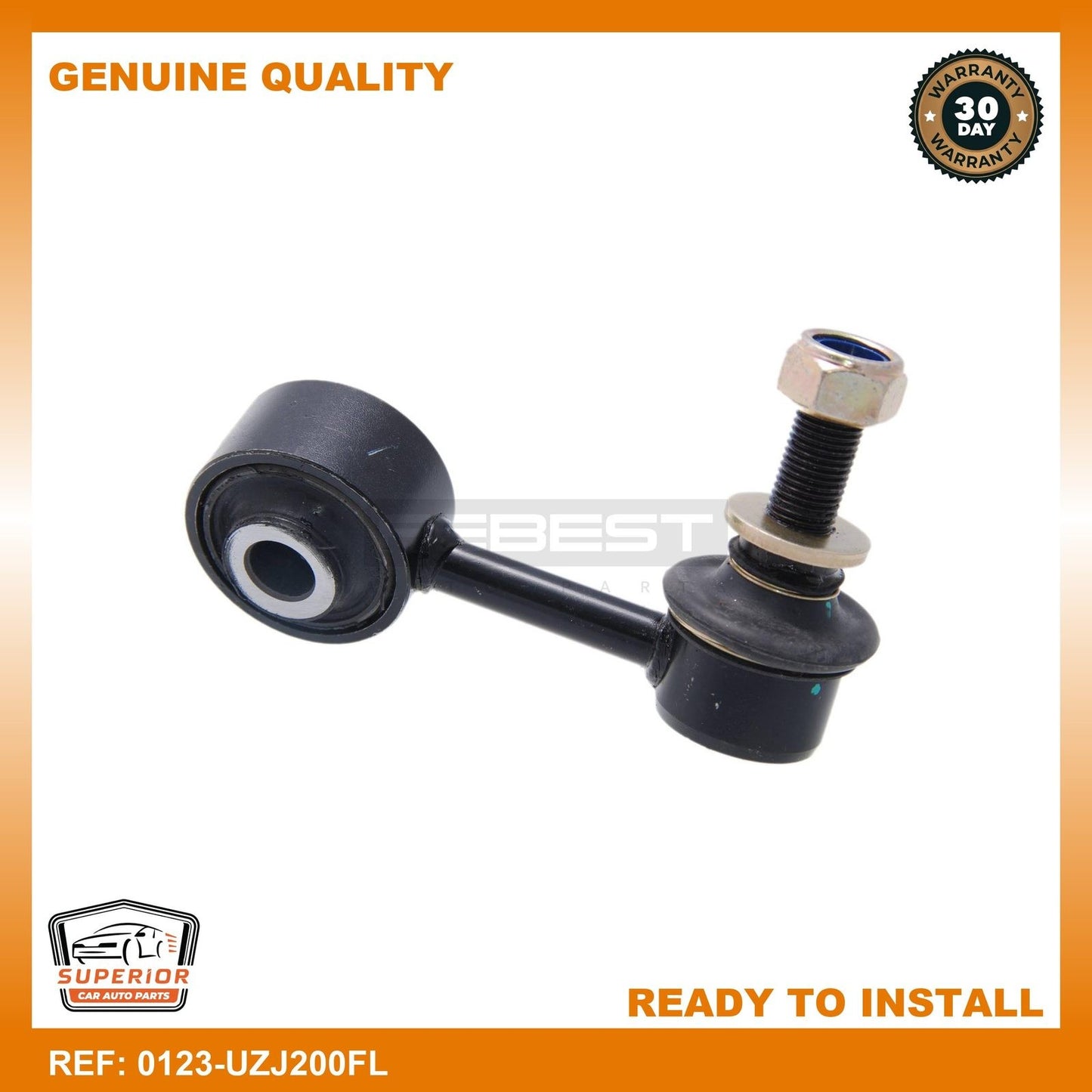 Febest 08-21 Toyota Land Cruiser Front Left Stabilizer Link 0123-UZJ200FL