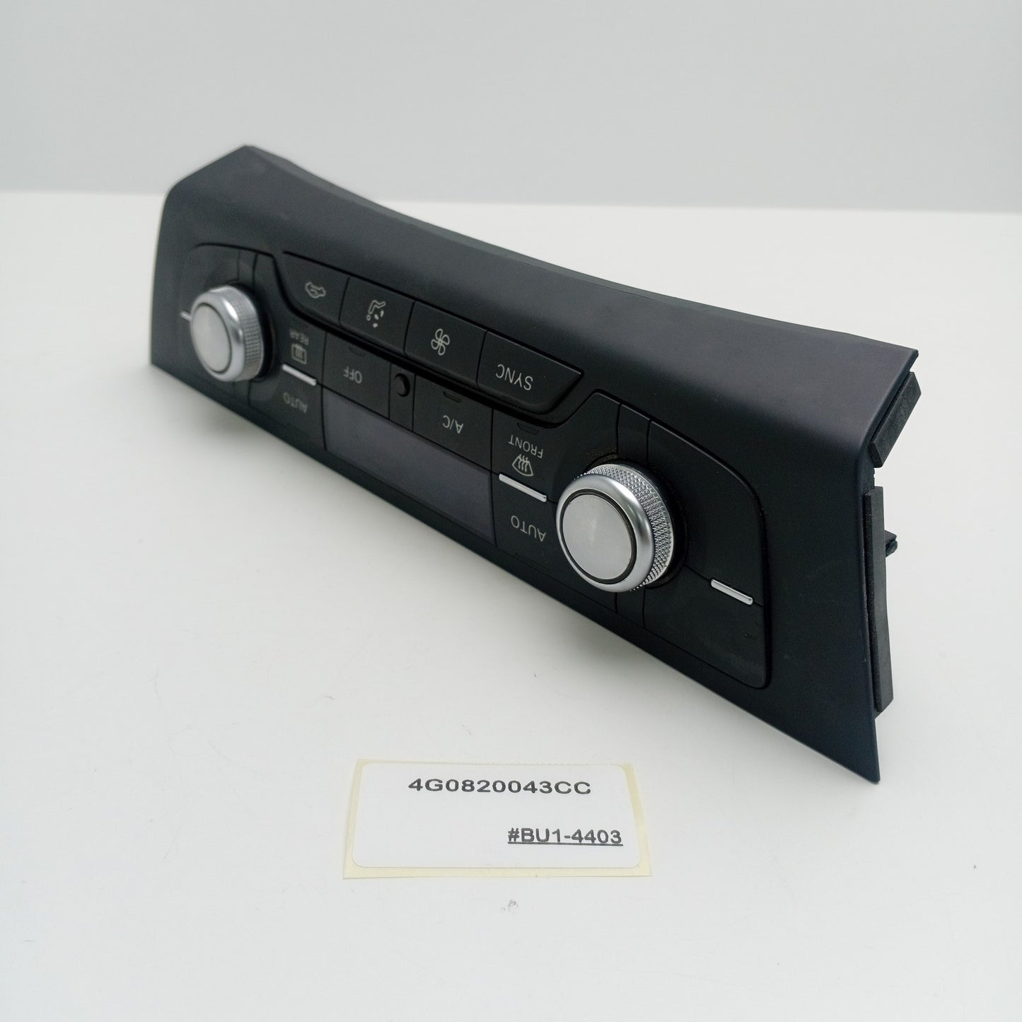 2015 Audi A6 Climate Control Unit 4G0820043CC