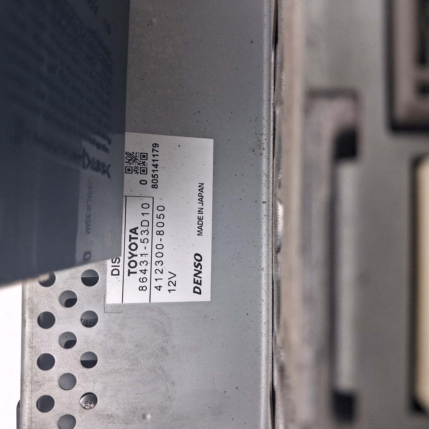 2010-2012 Lexus IS350 Navigation Radio AM-FM CD Head Unit 8643153D10