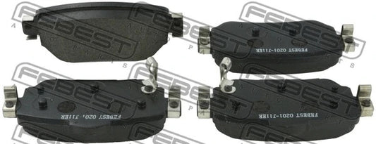 Febest 2017 Nissan Rogue Sport Pad Kit Disc Brake Rear 0201-J11ER