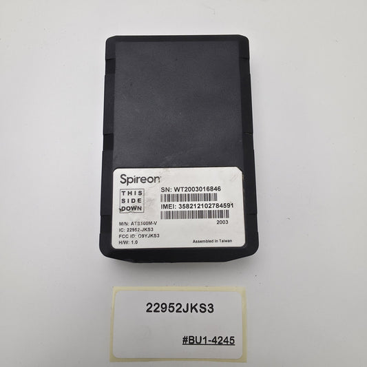 2021 Honda HRV GPS TRACKING CONTROL MODULE UNIT 22952JKS3