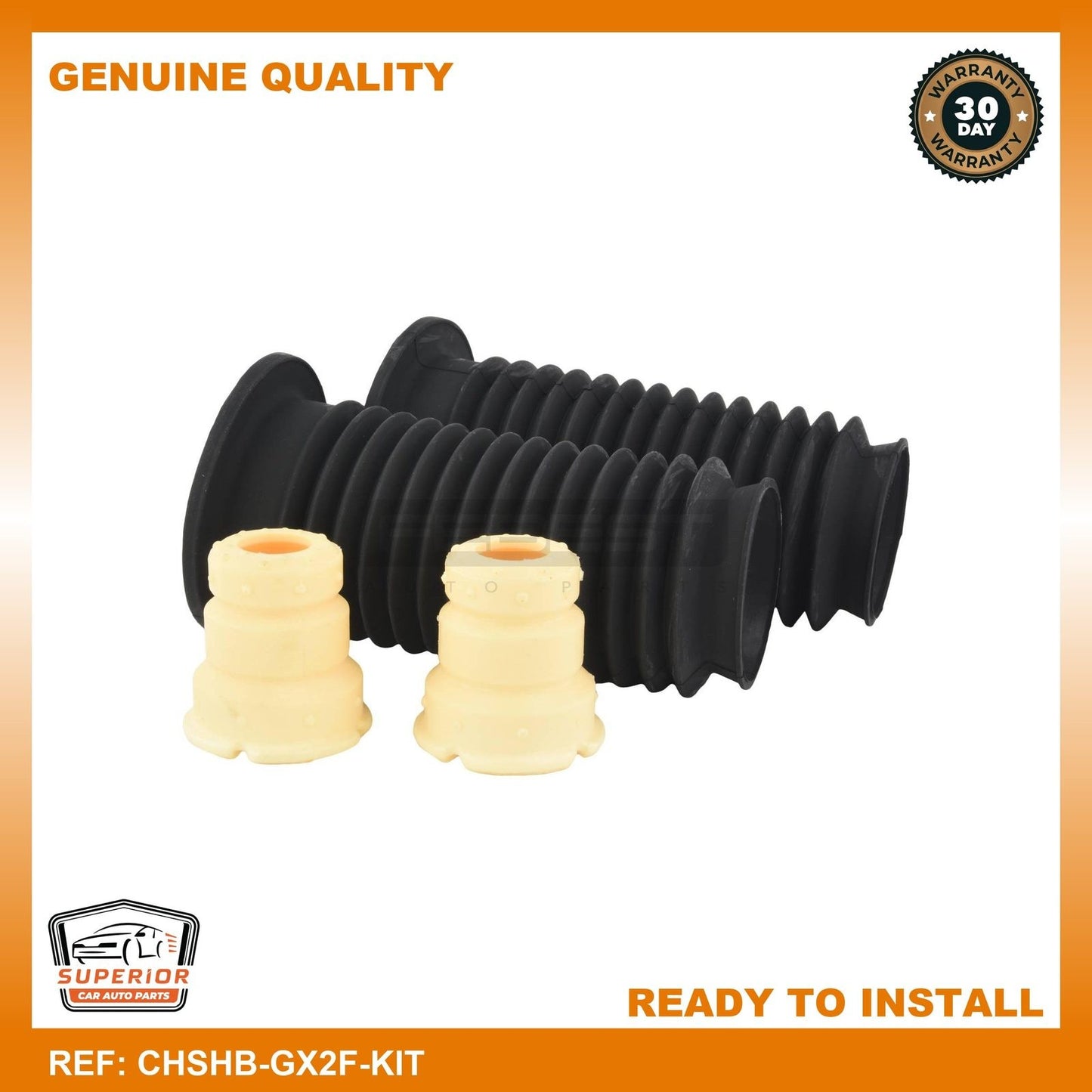 FEBEST General Motors Boot Jounce Bumper Front Shock Kit CHSHB-GX2F-KIT