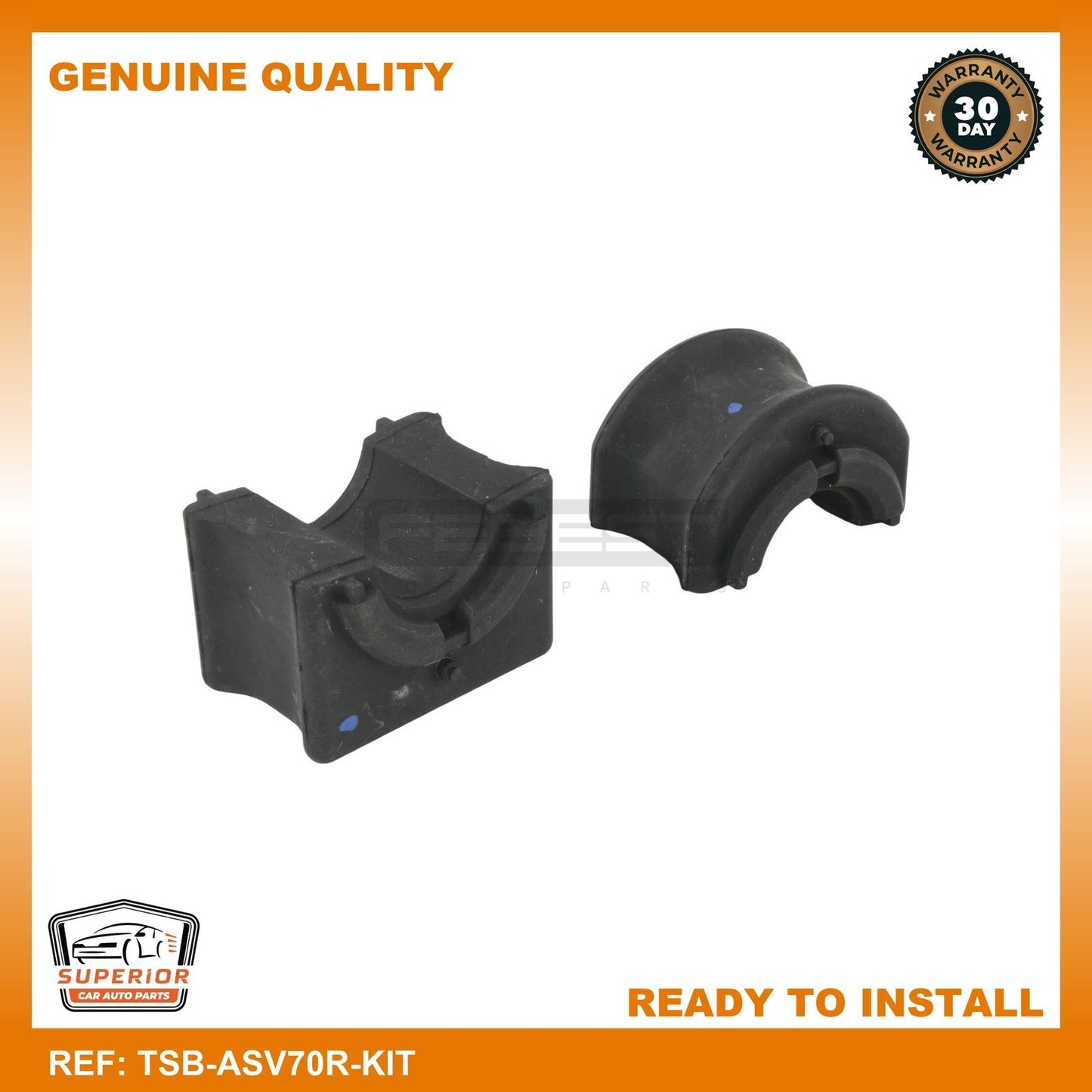 Febest 2018 Toyota Avalon Rear Stabilizer Bar Bush Kit TSB-ASV70R-KIT