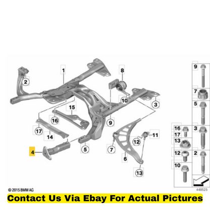 2012 Mini Cooper Countryman Left Bumper Holder / Carrier Used OEM 31106772231