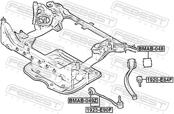 FEBEST BMW 31 12 2 405 Strut Front 1925-E90F