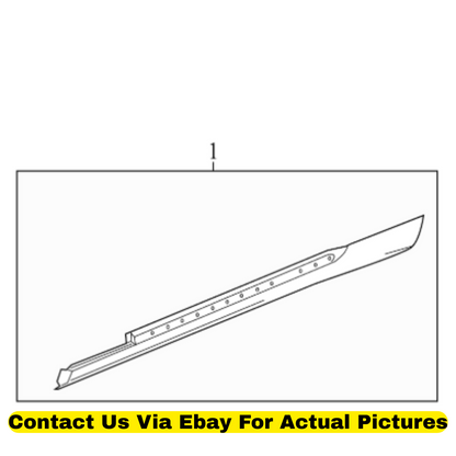 2011 Chevrolet Camaro Rocker Panel Molding Used OEM 92245273