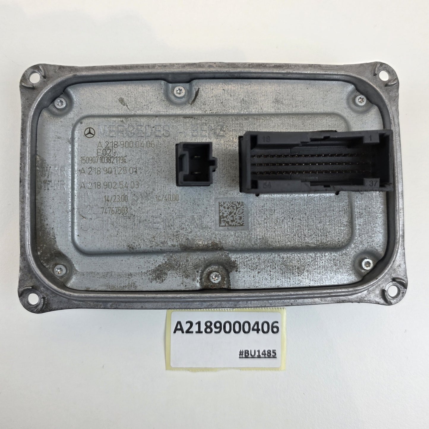 2014-2018 Mercedes-Benz CLS LED Headlight Ballast Control Unit A2189000406